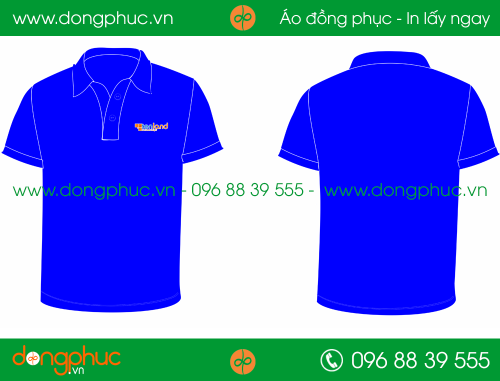 Áo phông đồng phục công ty Tienland